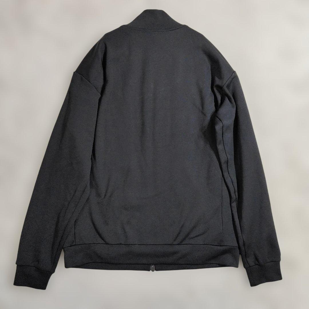 希少50/XL マーク＆ロナ フリースジャケット 黒 ゴルフ ダブルジップ