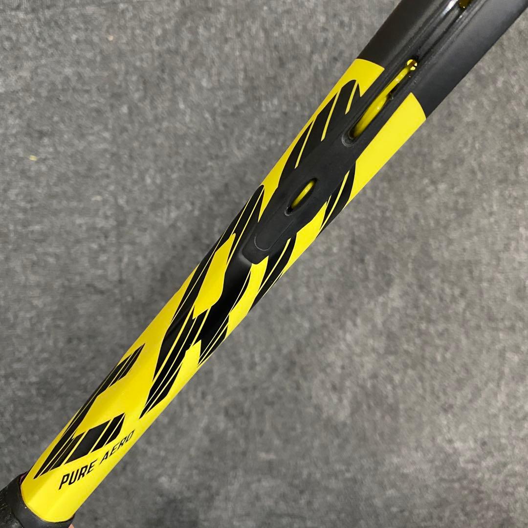 【美品】Babolat PURE AEROピュアアエロ G2 硬式テニスラケット