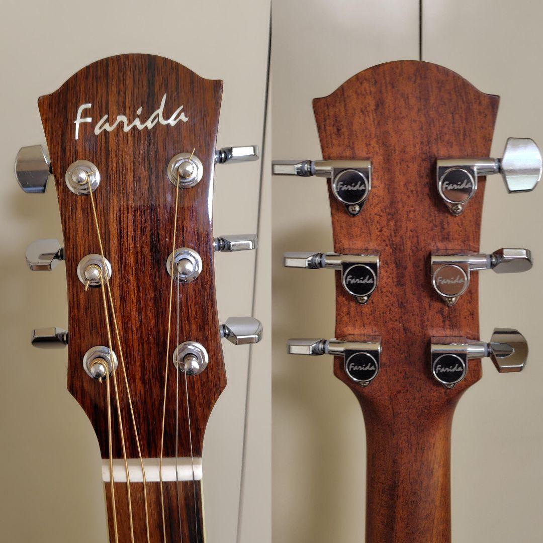 Farida D-18NA ファリダ アコースティックギタ ハードケース