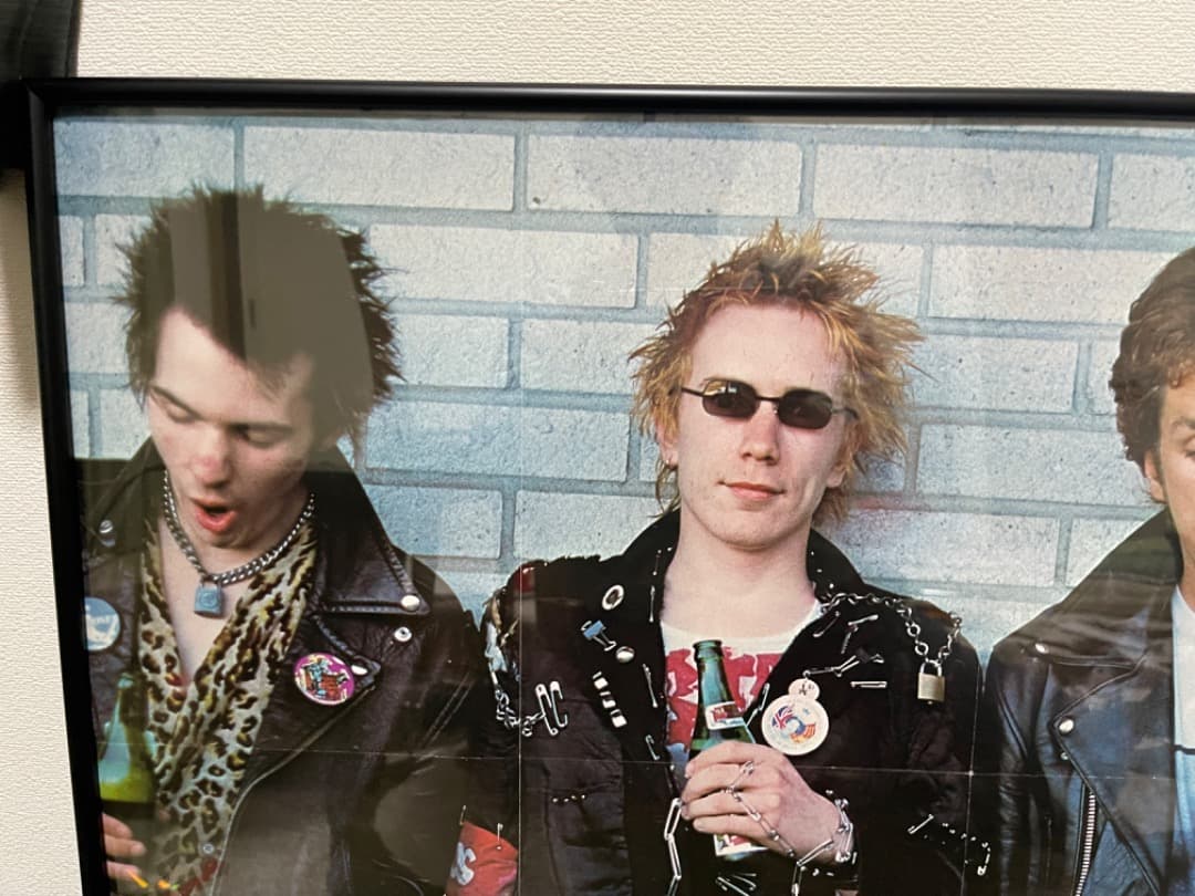 美品　SEX PISTOLS ポスターフレーム付き