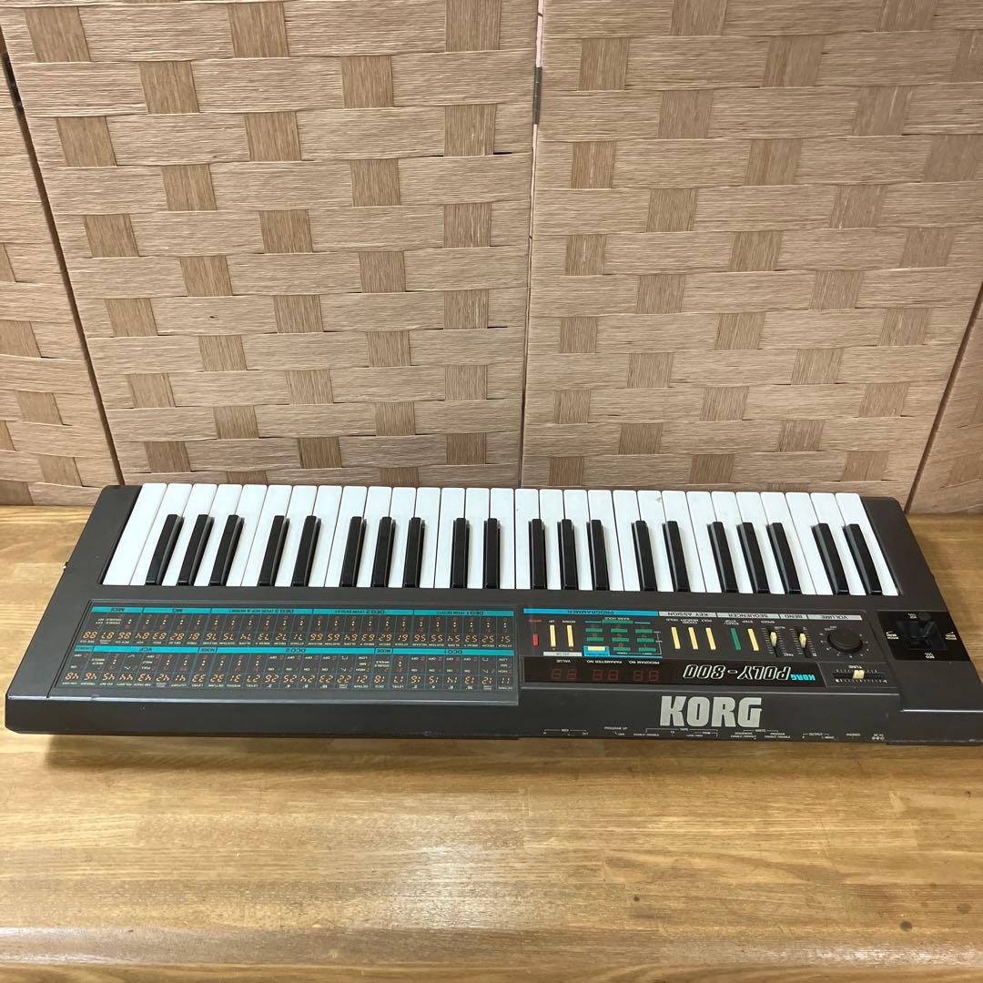 【ジャンク】KORG POLY-800 シンセサイザー　修理　部品取り