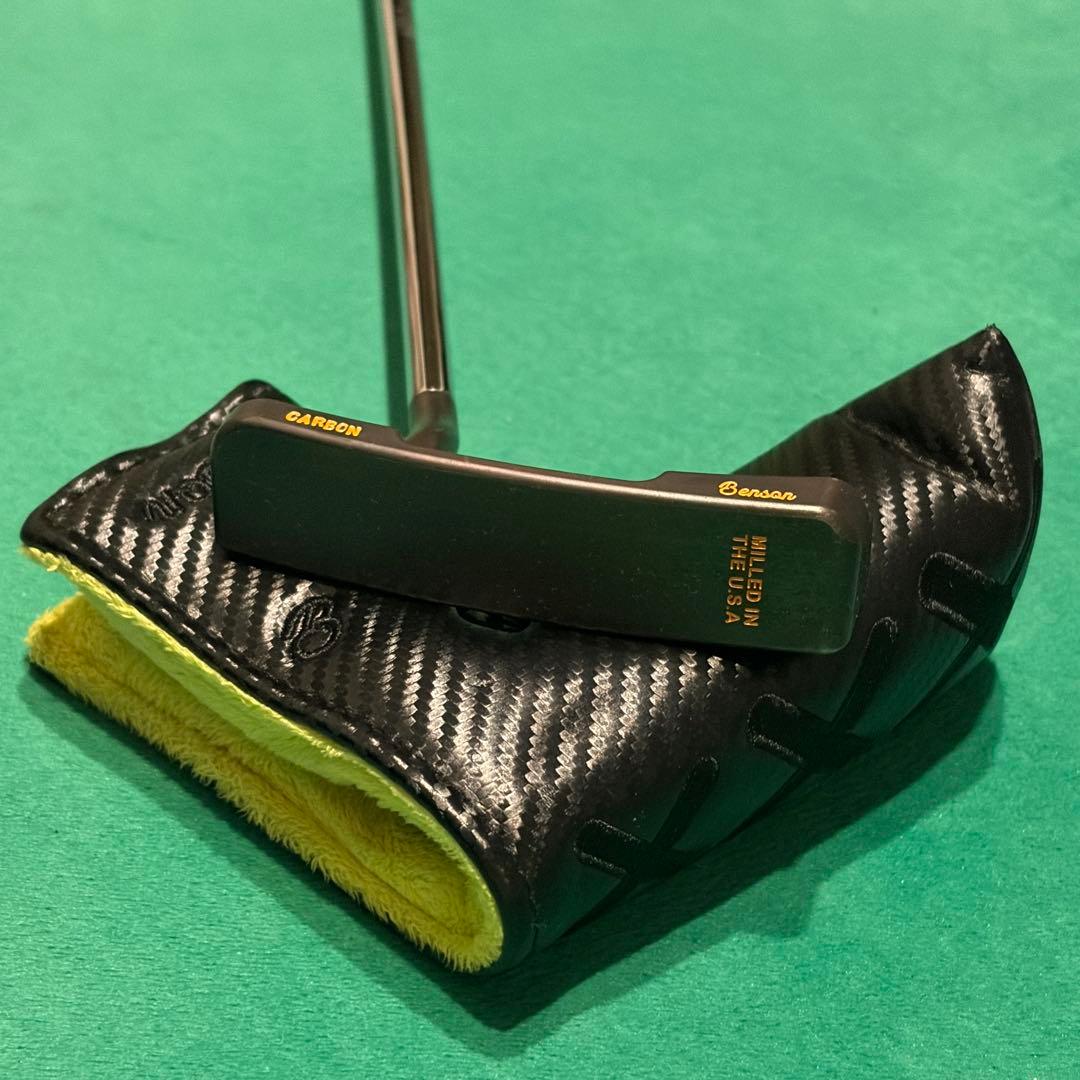 【超希少】Benson Putters CARBON 削り出しパター 豪華HC付