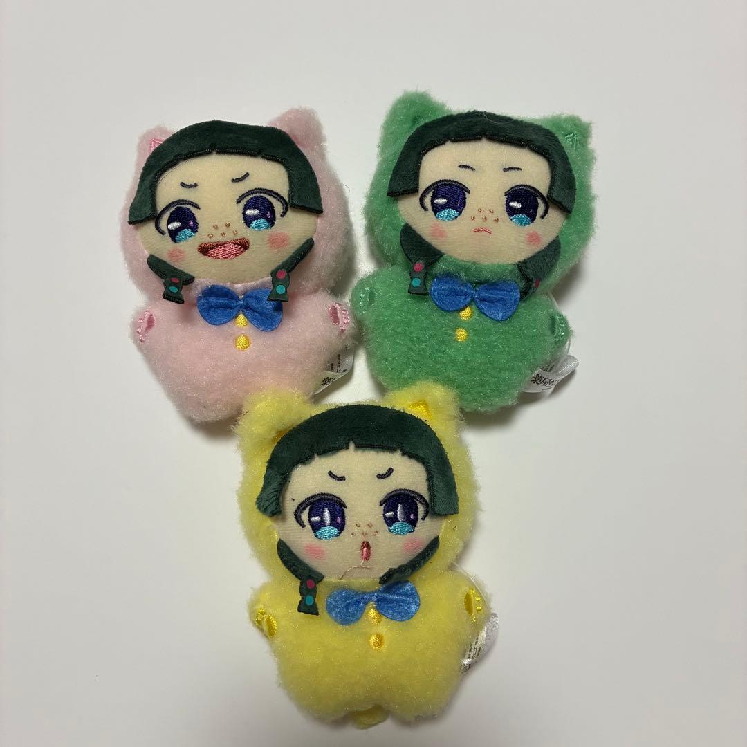 薬屋のひとりごと　きぎゅるみマスコット　5種　コンプリート　セット