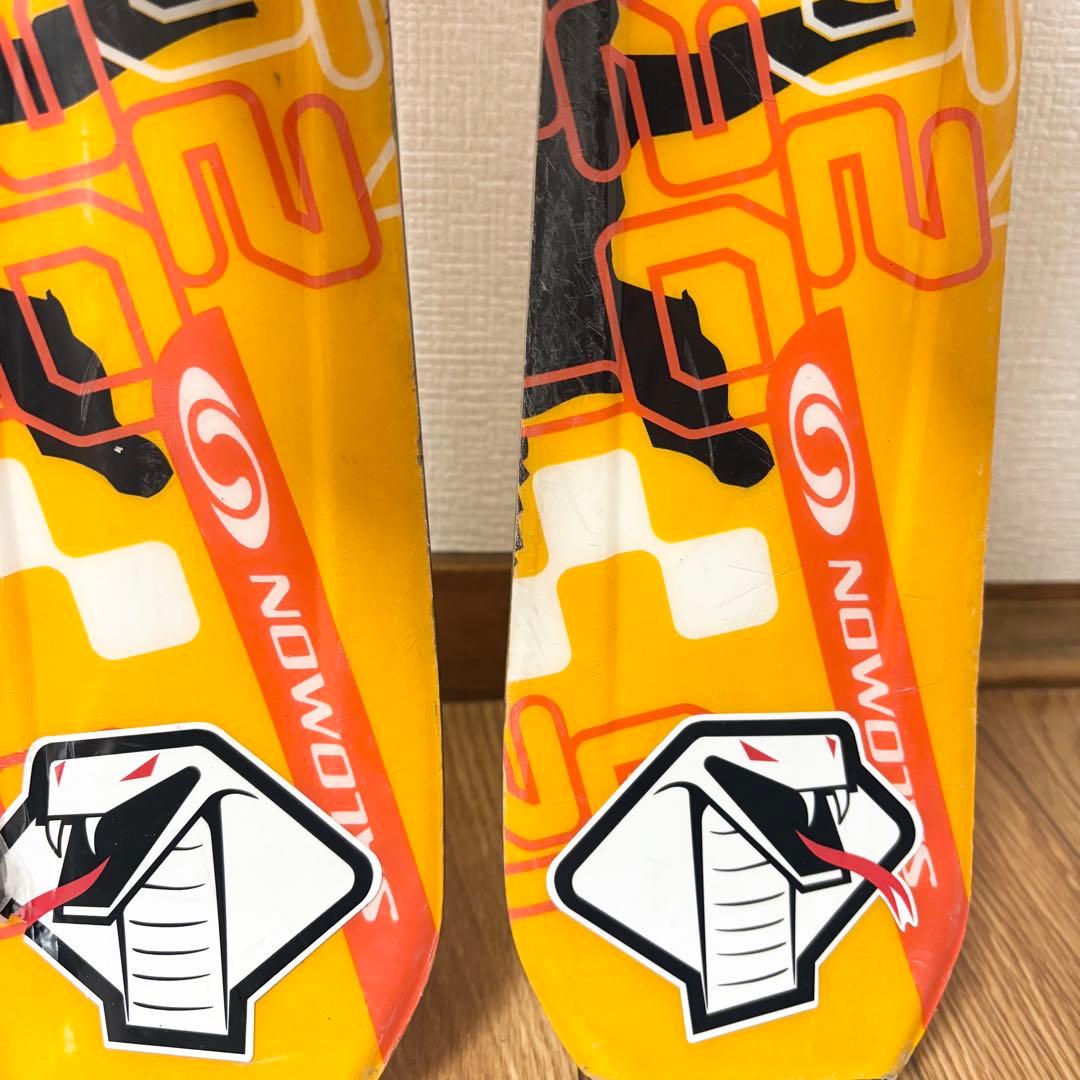 【にゃーご 】SALOMON AXESS 120cm ショートスキー