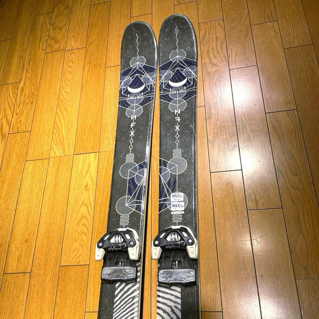 名機salomonサロモンNFX170cm 金具セット　フリースタイル