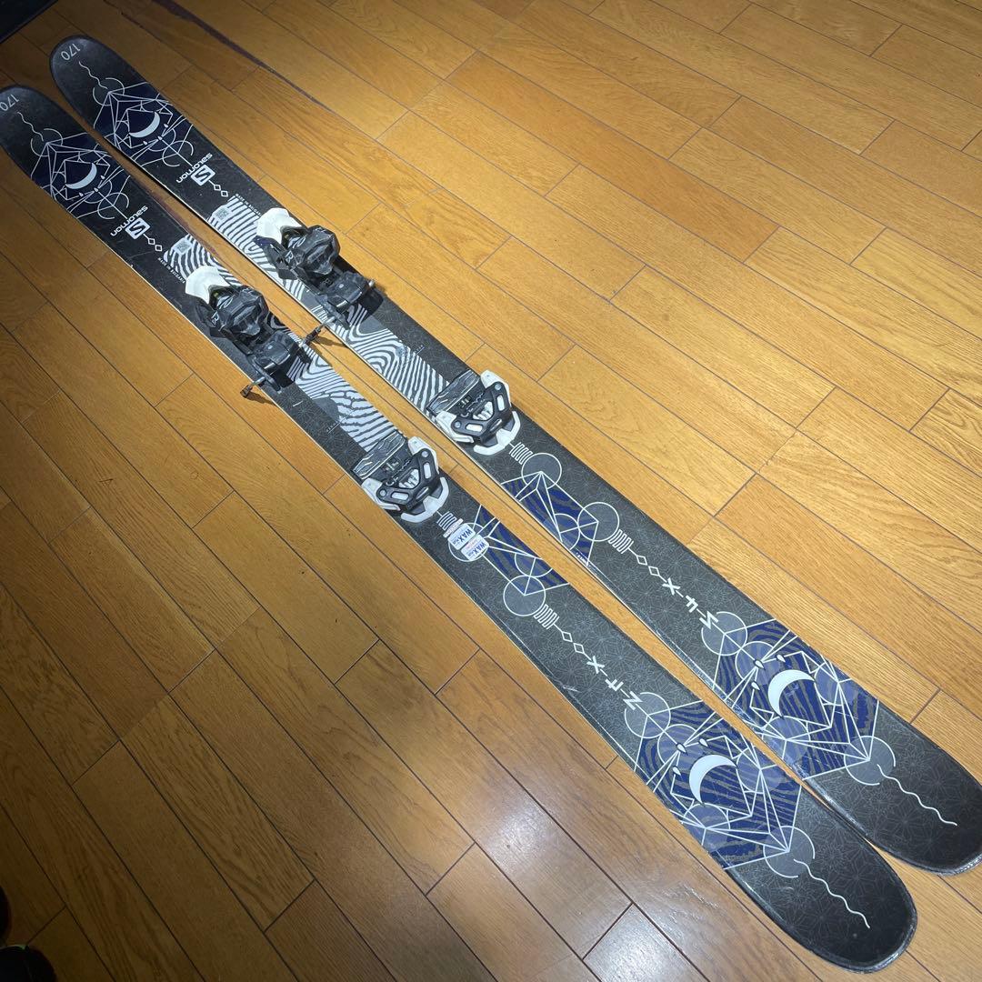 名機salomonサロモンNFX170cm 金具セット　フリースタイル