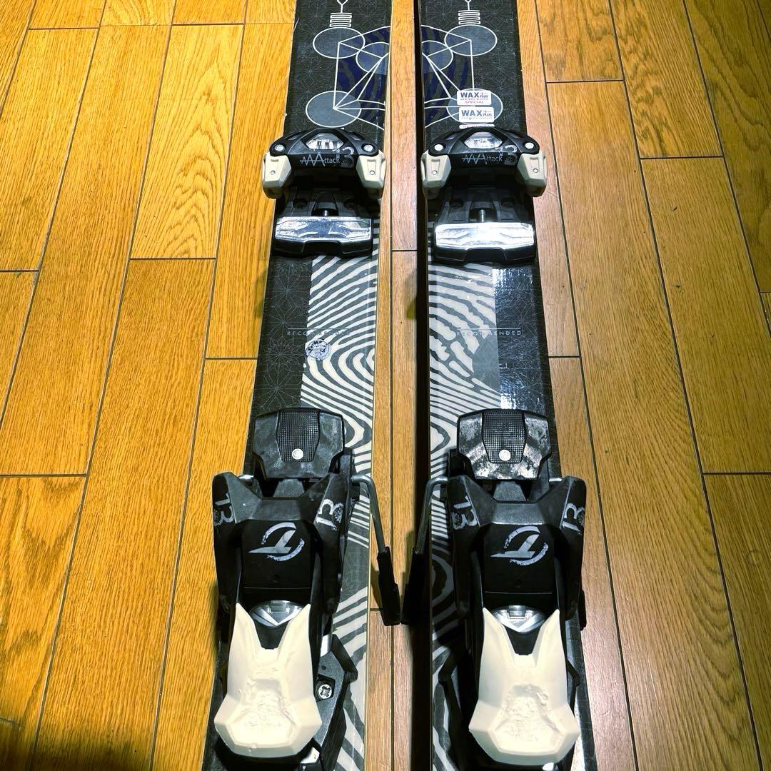 名機salomonサロモンNFX170cm 金具セット　フリースタイル