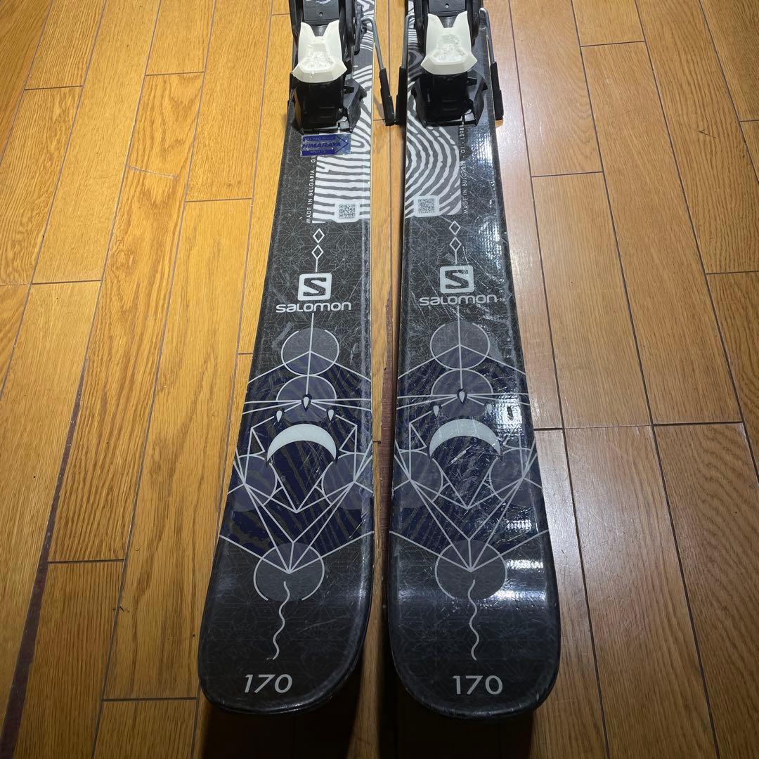 名機salomonサロモンNFX170cm 金具セット　フリースタイル