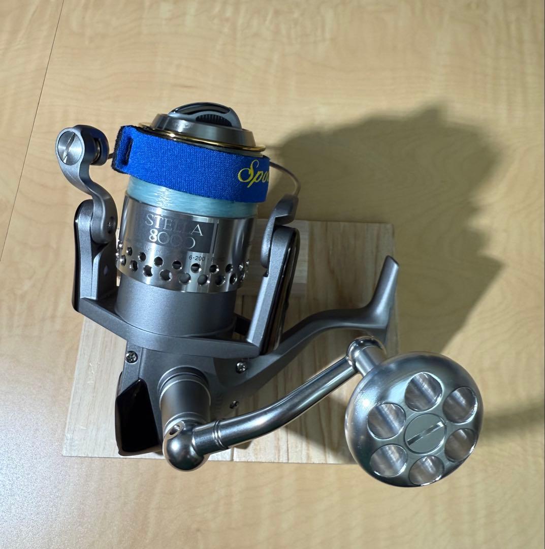 【極美品】95 STELLA 8000 （FISHERMANパワーハンドル付）