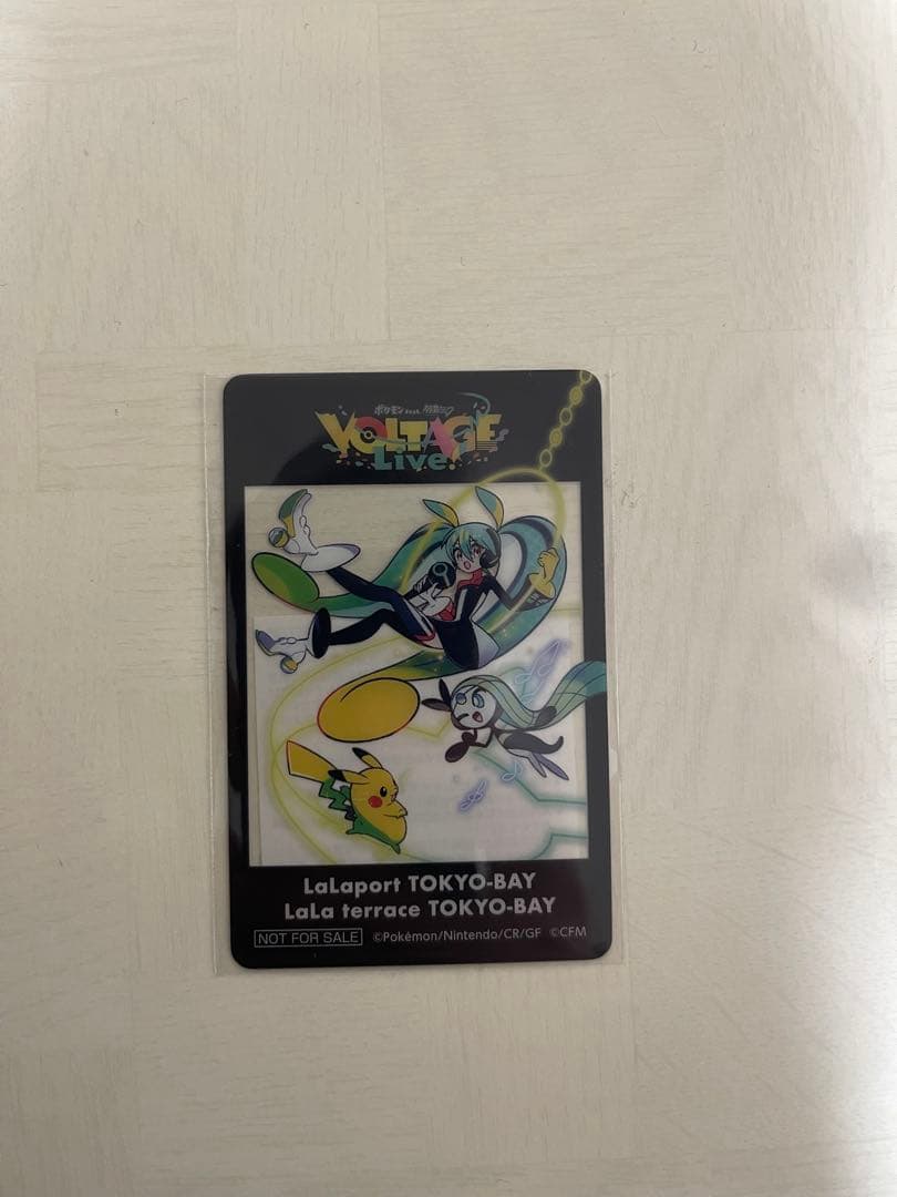 Voltage Live 初音ミク ポケモンカード 3セット