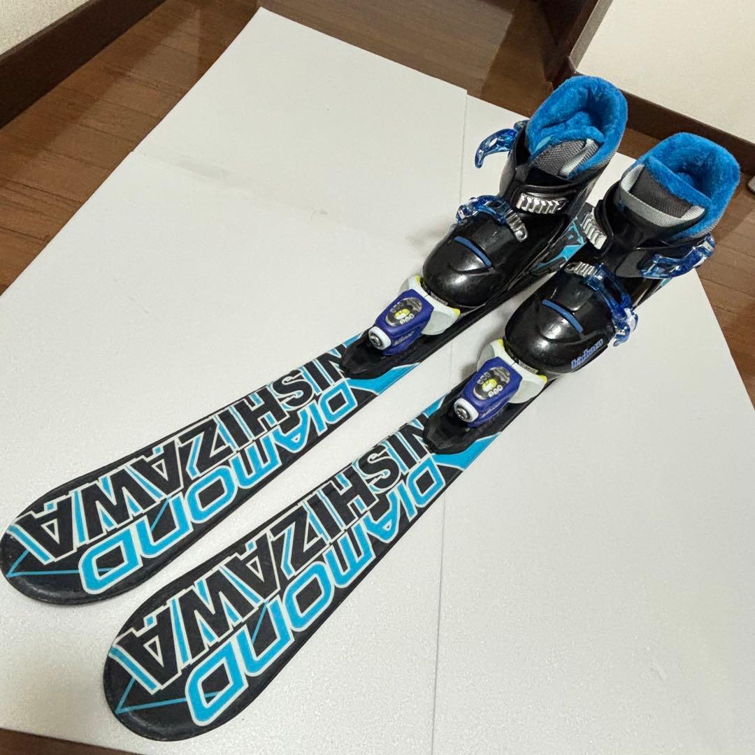 NISHIZAWA ニシザワ スキー セット 100cm ブーツ20cm