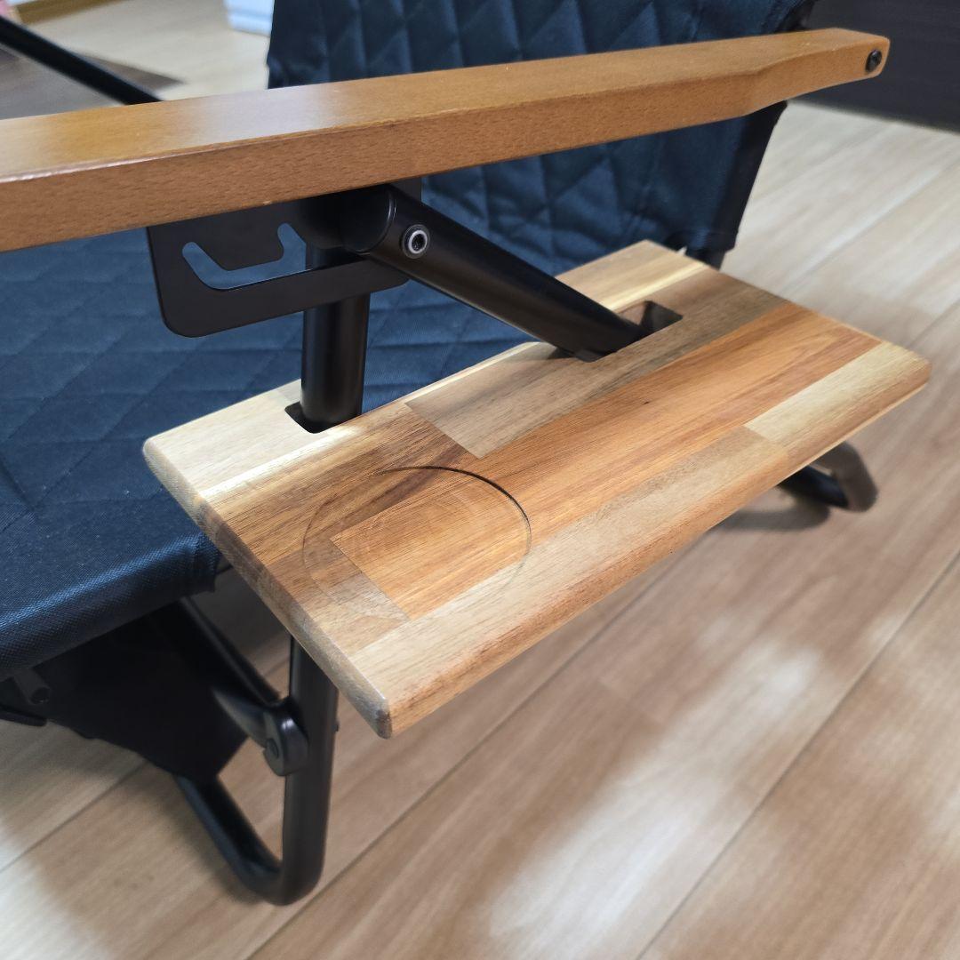 WAQ WAQ Reclining Low Chair ブラック