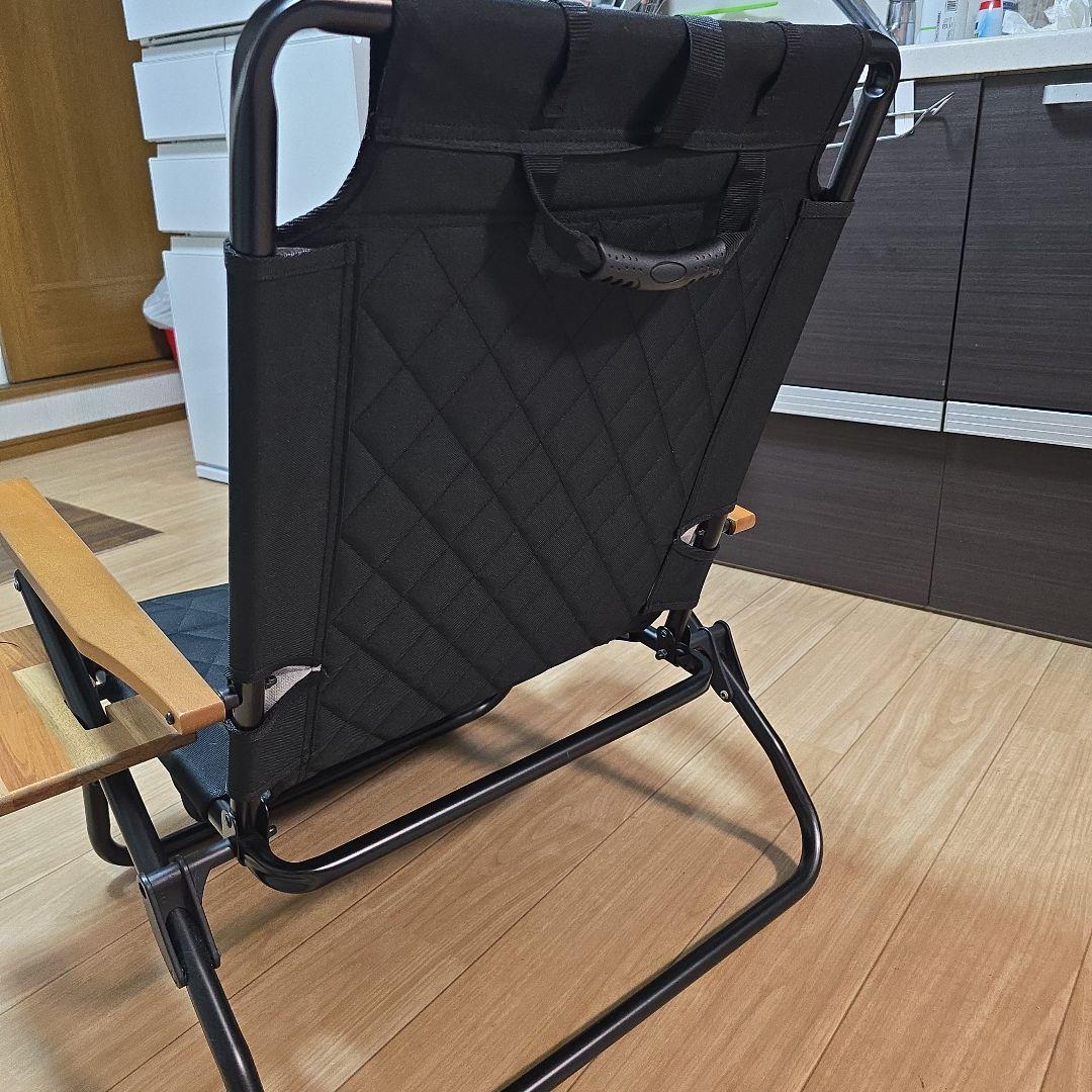 WAQ WAQ Reclining Low Chair ブラック