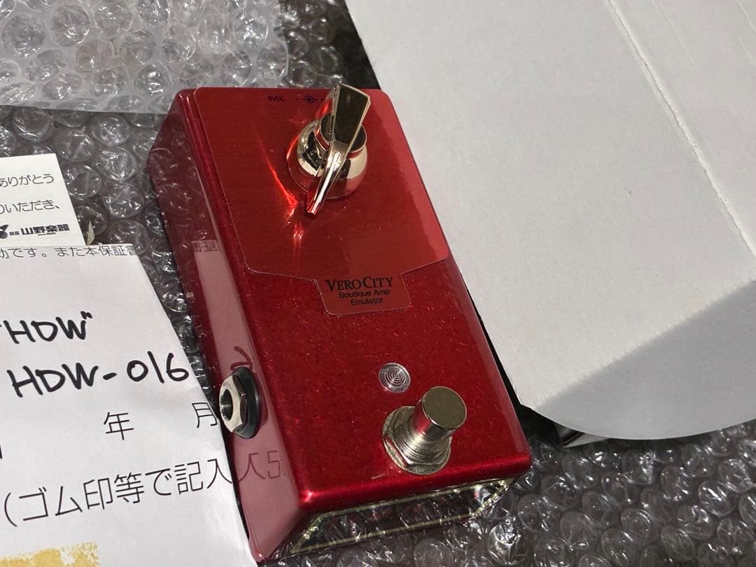 極美品 VeroCity HDW FIXED WAH 箱保証書付 B'z TAK