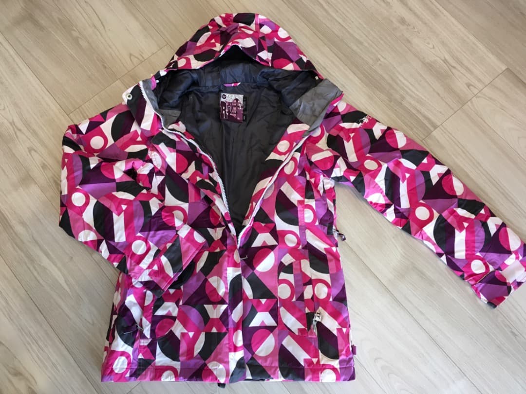 ROXY スノーボードウェア 上下 帽子 セット レディース
