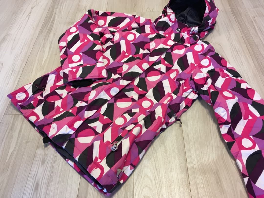 ROXY スノーボードウェア 上下 帽子 セット レディース