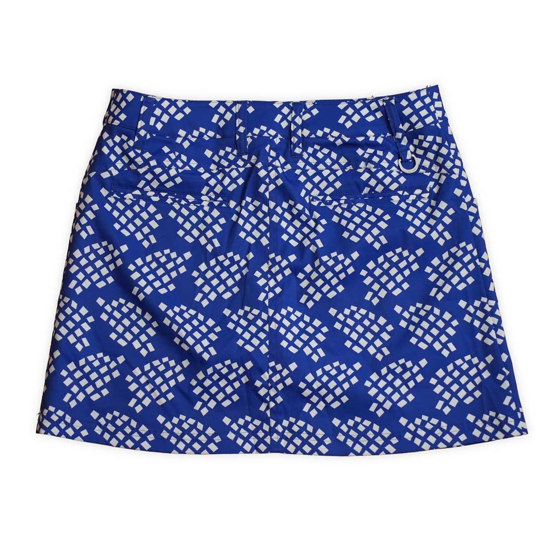 【美品】JUN&ROPÉ ゴルフウェア セットアップ ポロ スカート ブルー M