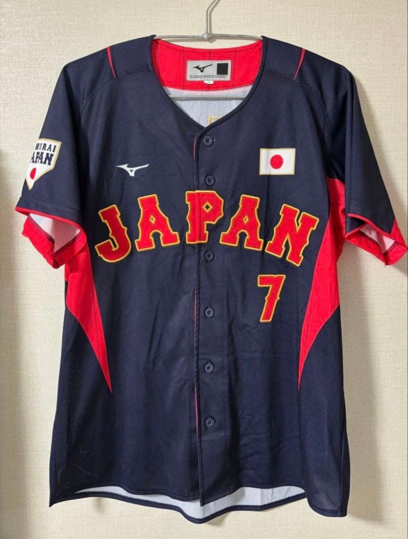 侍ジャパンユニフォーム NAKANO 7