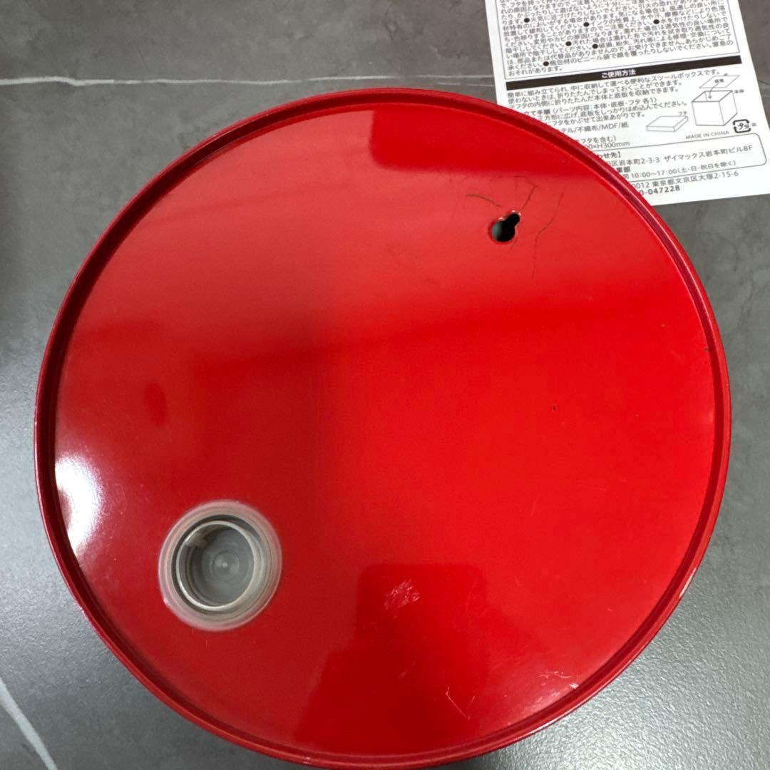 不二家　ペコちゃん　缶　物入れ　スツールBOX 貯金箱 インテリア