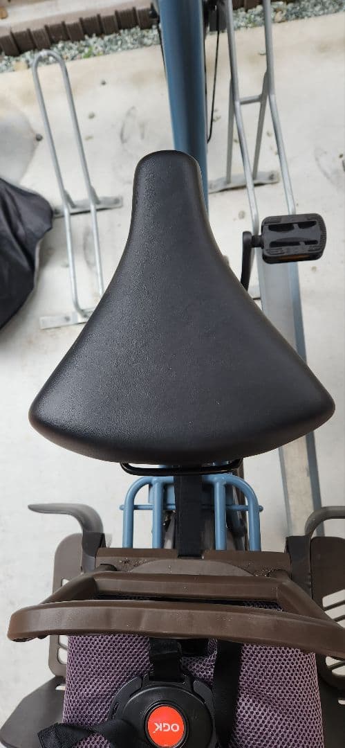 送料込　電動アシスト自転車 TDH-408L PELTECH　チャイルドシート付
