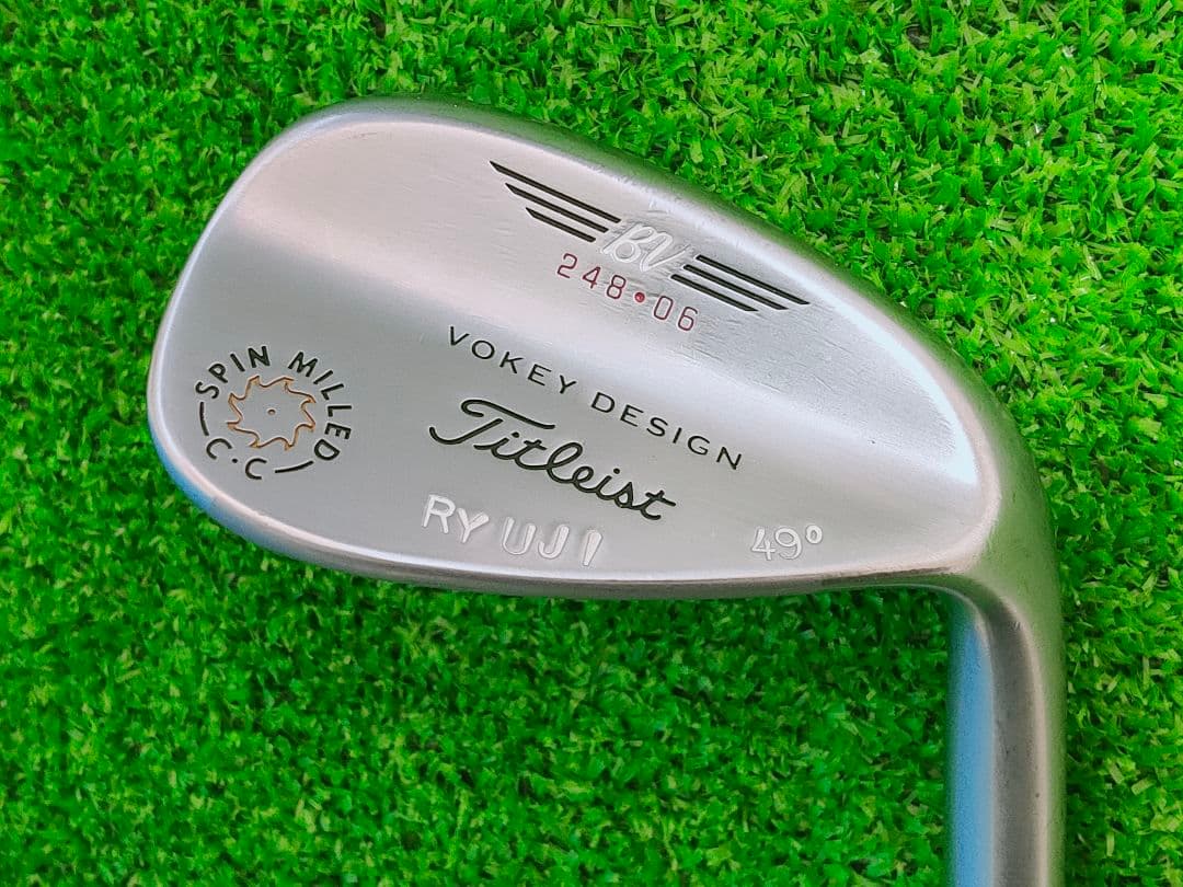 今田竜二モデル！ボーケイスピンミルドCC 49&53&61.5度。VOCKEY