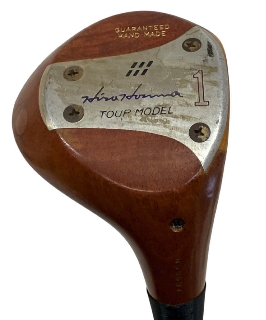 激レア！Hiro Honma TOURMODEL 1 Wパーシモン ドライバー