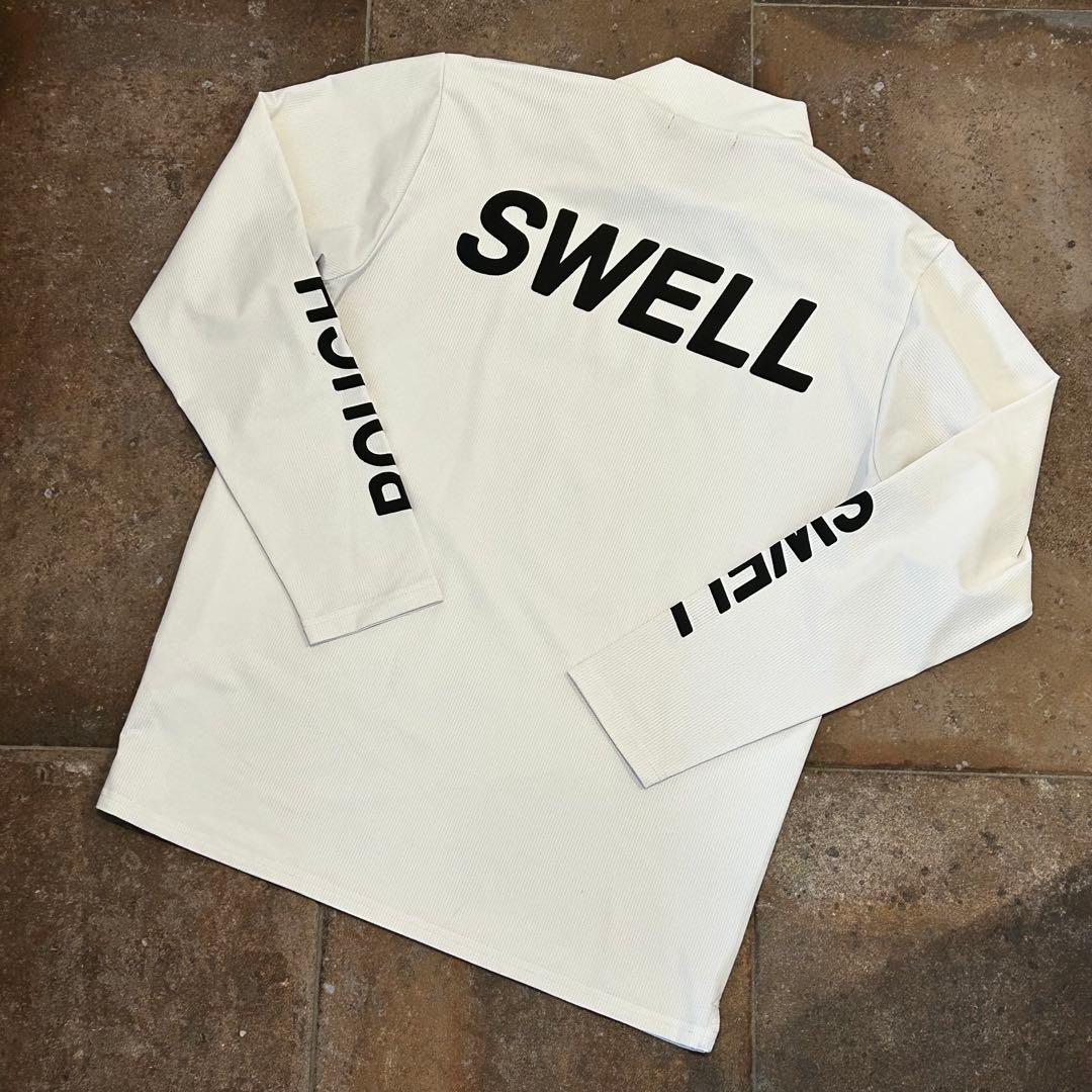 rough & swell BIG LOGO MOCK L.S. モックネック