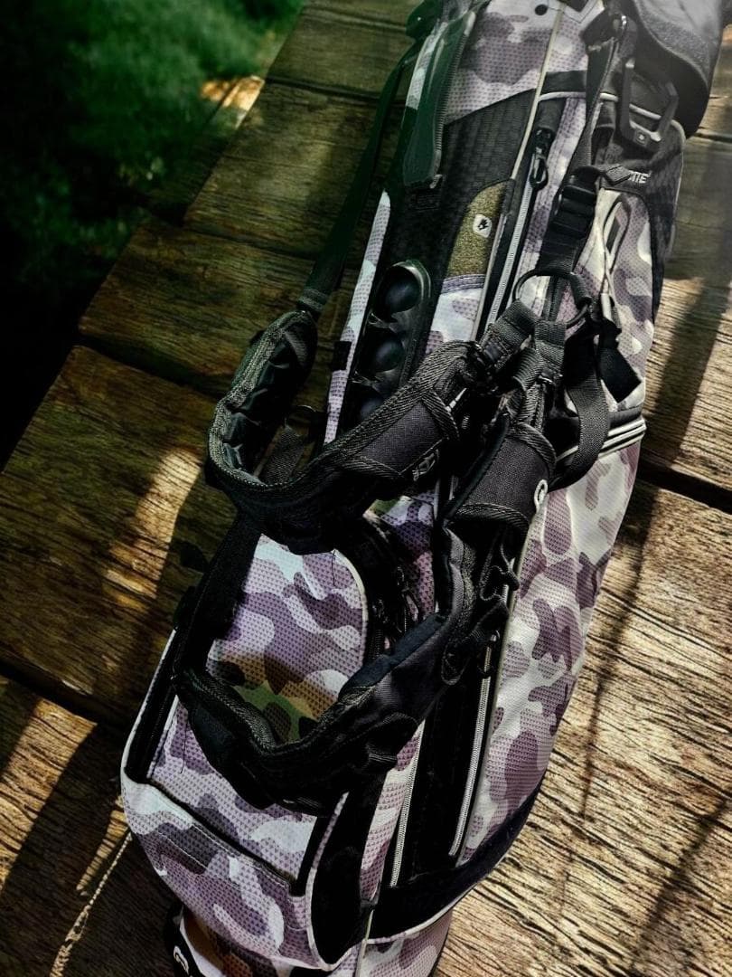 Rau'l送料無料/美品　OGIO 迷彩柄 スタンド式ゴルフバッグ
