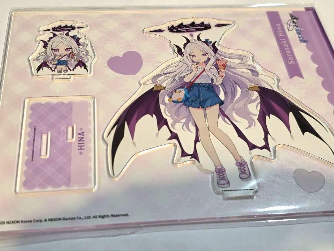 台湾限定 空崎ヒナ ブルアカ 公式 アクリルスタンド 描き下ろしイラスト