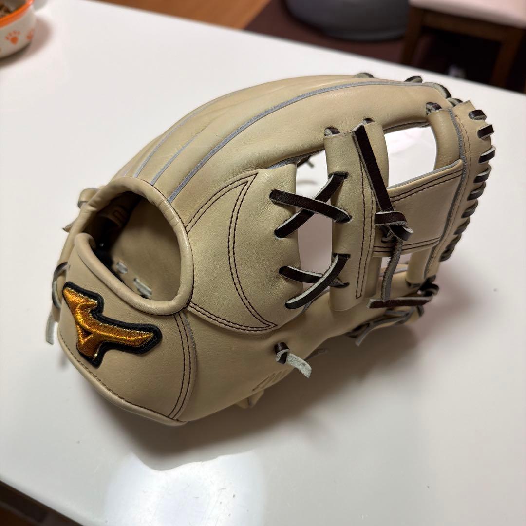 ミズノプロ 美品 未使用 硬式用グラブ 内野手用 1AJGH31203限定品