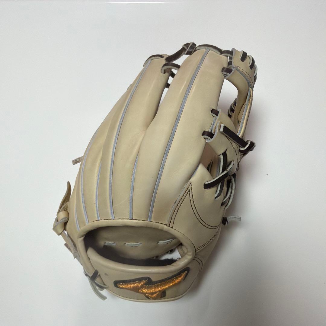 ミズノプロ 美品 未使用 硬式用グラブ 内野手用 1AJGH31203限定品
