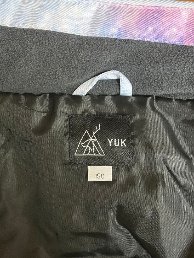 YUK 子ども用スキーウェア 宇宙柄
