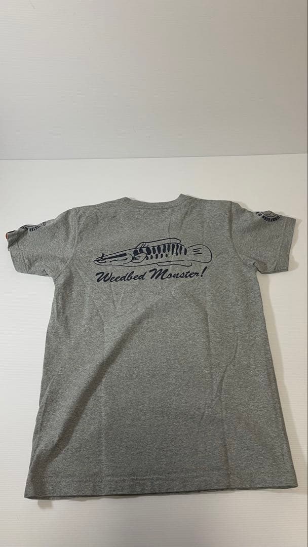 雷魚　オオノ　ウィードベッドモンスターTシャツ バックプリント　size S