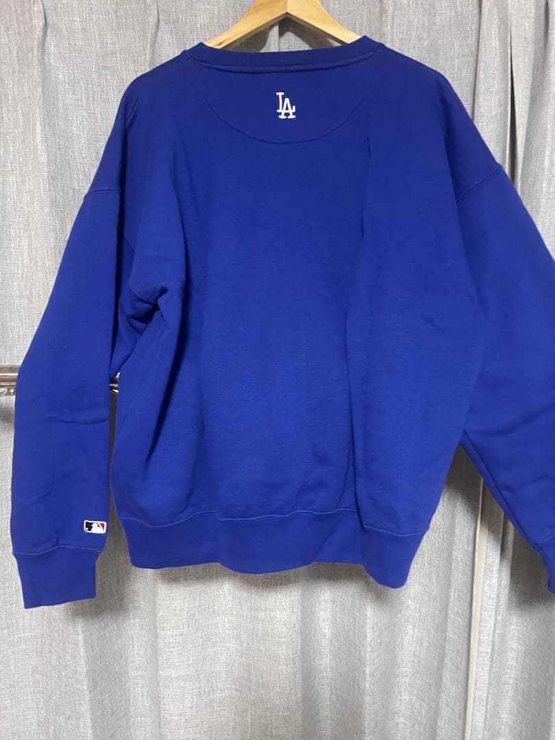 Dodgers スウェットシャツ 青　ドジャースLサイズ