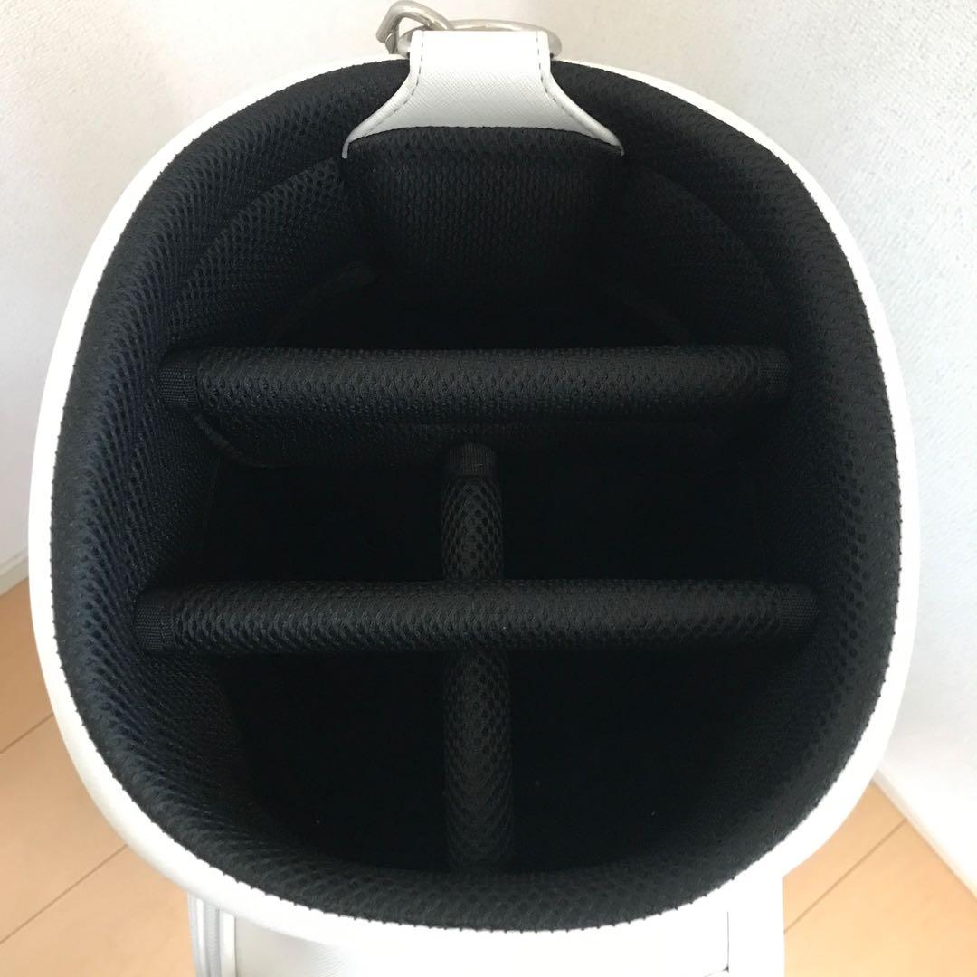 ゴルフ新品キャディーバックYAMAHA 3kg キャスター付き白アイアンカバー付