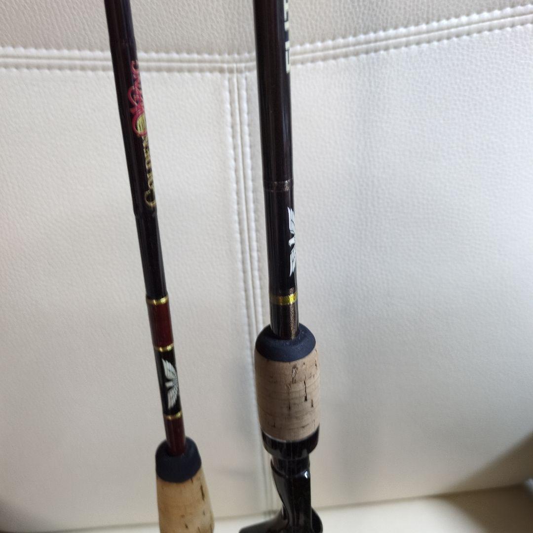 Fenwick Golden Wing & FVR Elite ベイト2本セット