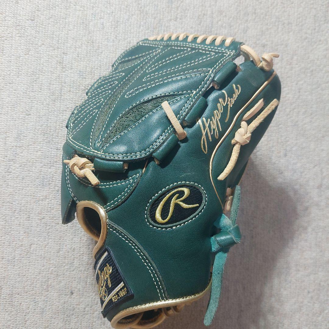 ローリングス Rawlings グローブグラブ　グリーン緑色大幅値引有　廃盤品