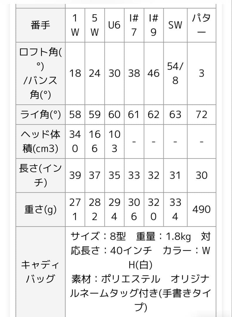 ブリヂストン　ゴルフ　ジュニアセット　150サイズ