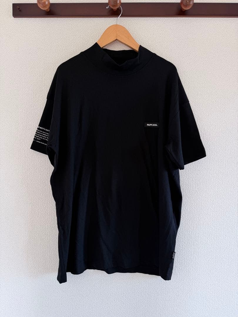 RUFFLOG ラフロッグ　モックネック　 サイズM ブラック