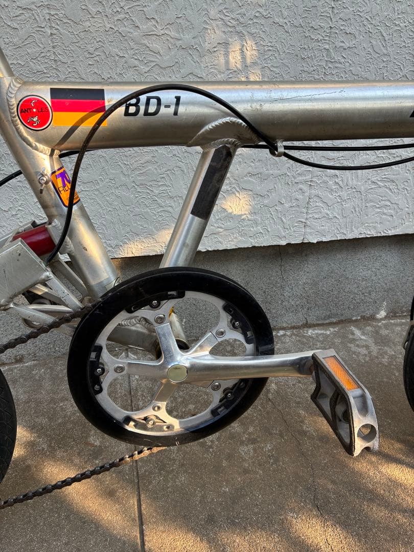 BD-1 折りたたみ自転車 シルバー【ジャンク品】
