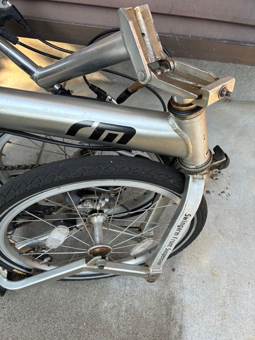 BD-1 折りたたみ自転車 シルバー【ジャンク品】