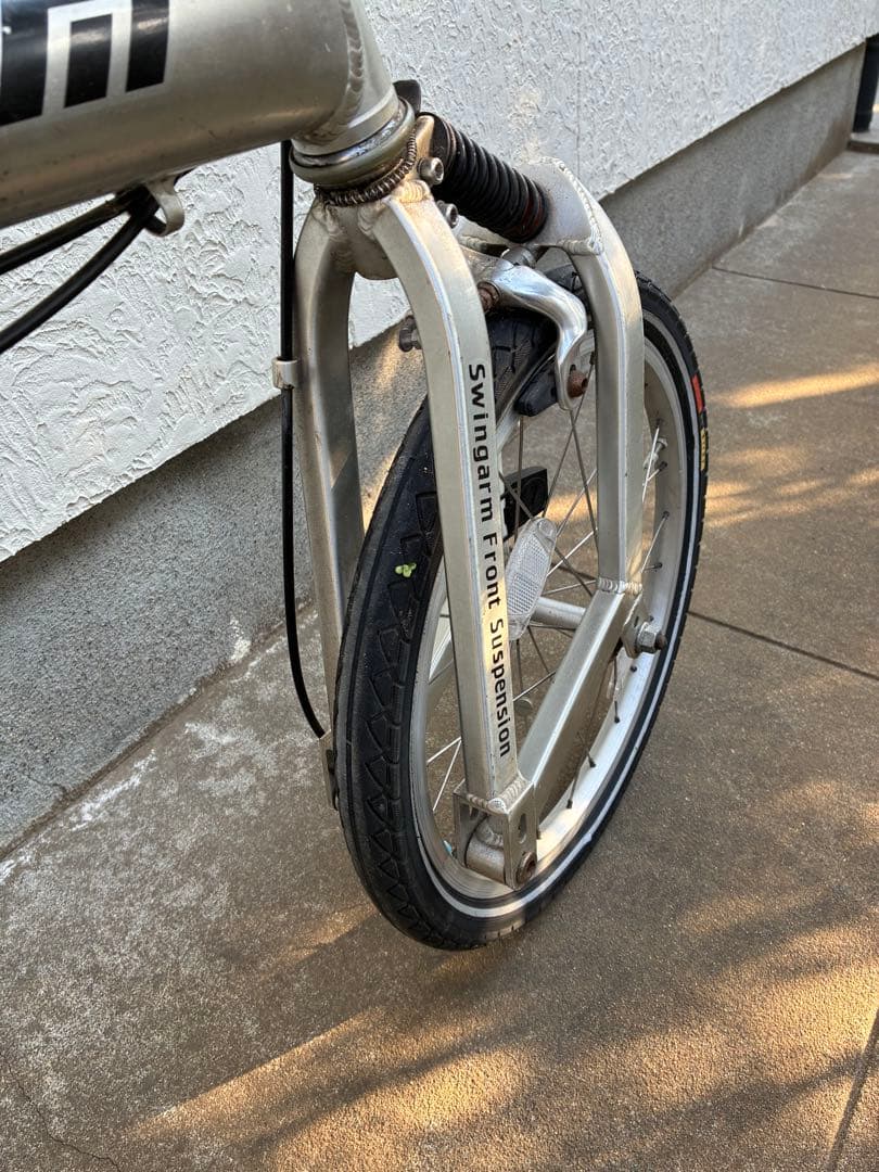 BD-1 折りたたみ自転車 シルバー【ジャンク品】