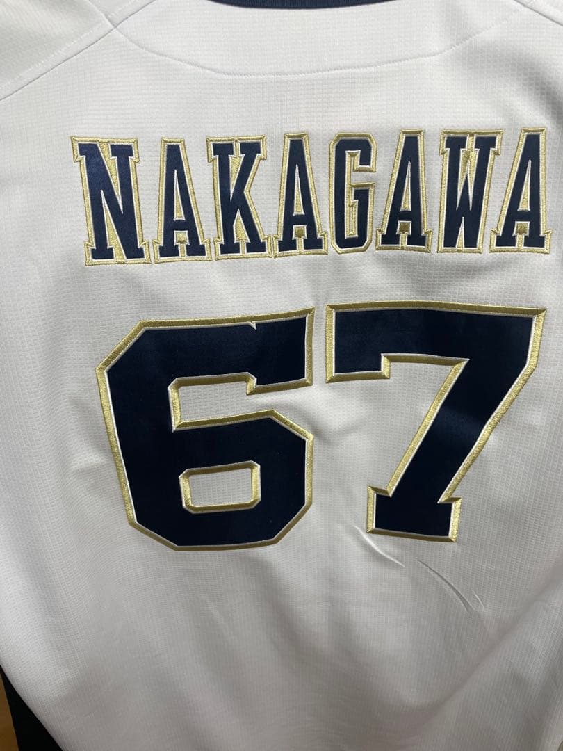 オリックス 中川選手 ユニフォーム