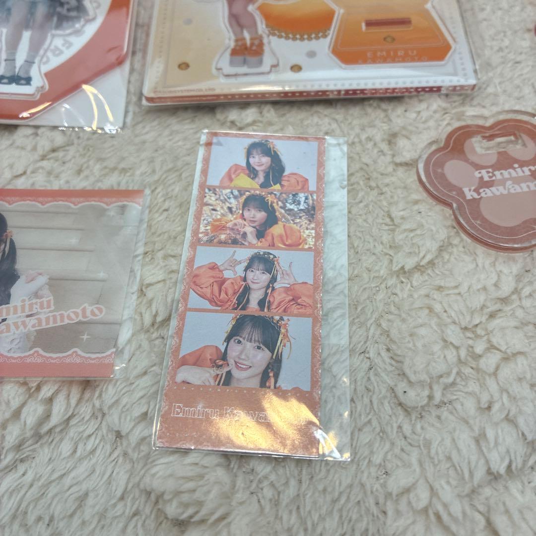 CUTIE STREET 川本笑瑠 アクリルスタンドセット
