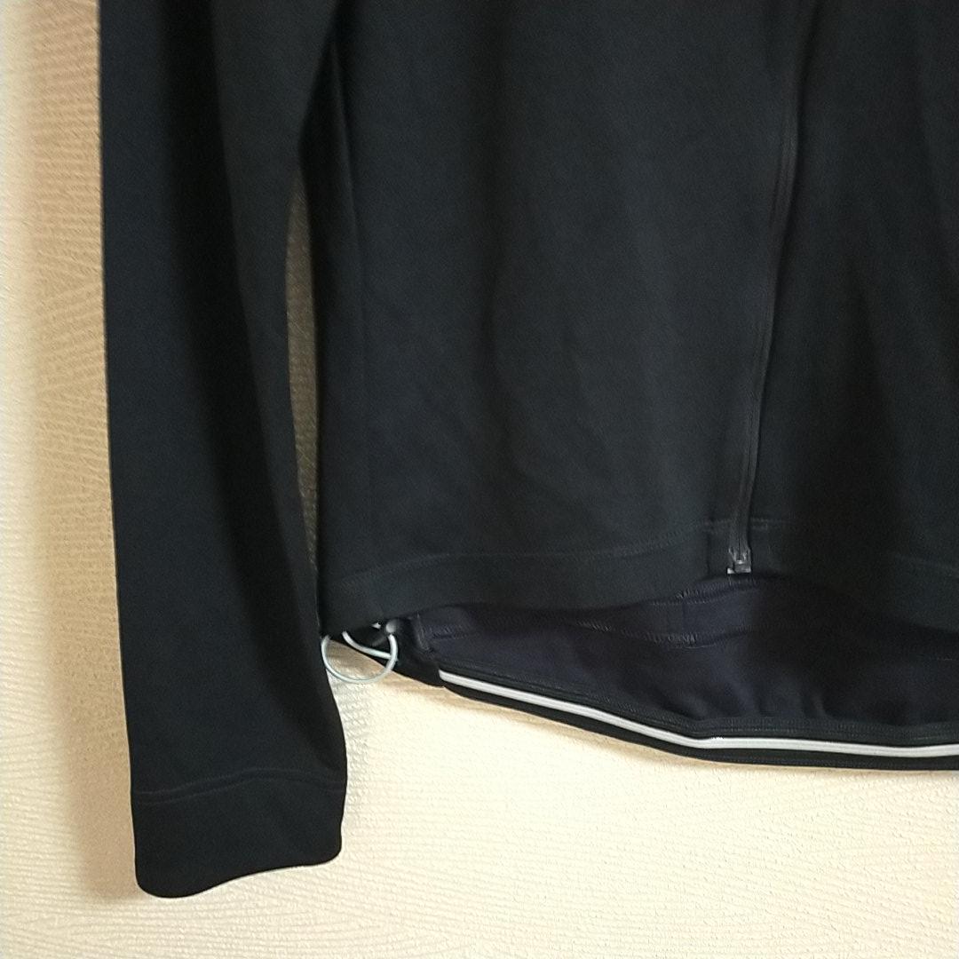美品　rapha ラファ　サイクルジャージ　ブラック　白　ライン　M