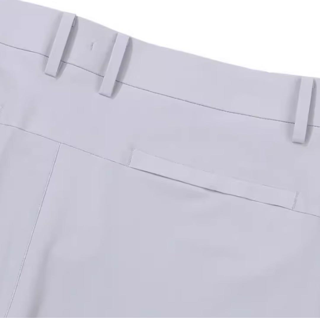 Malbon メンズ ゴルフウェア 上下セット ハーフジップ半袖＋ショートパンツ