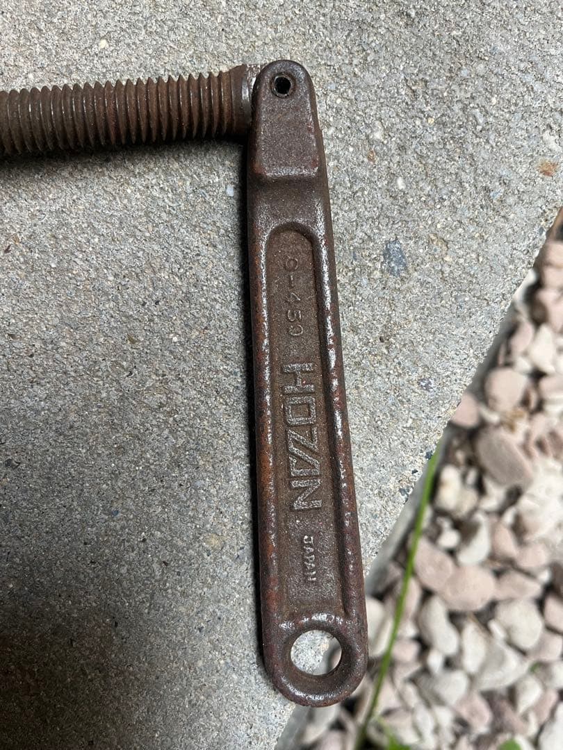 バック拡げ　HOZAN 自転車　工具