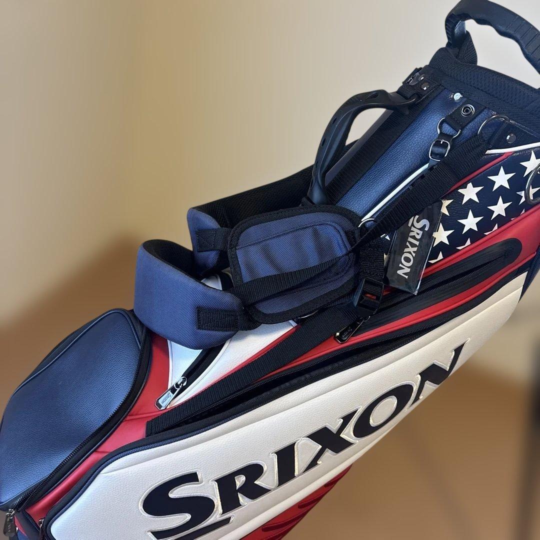 DUNLOP SRIXON スタンド ツアー用プロ使用キャディバッグ 9.5型