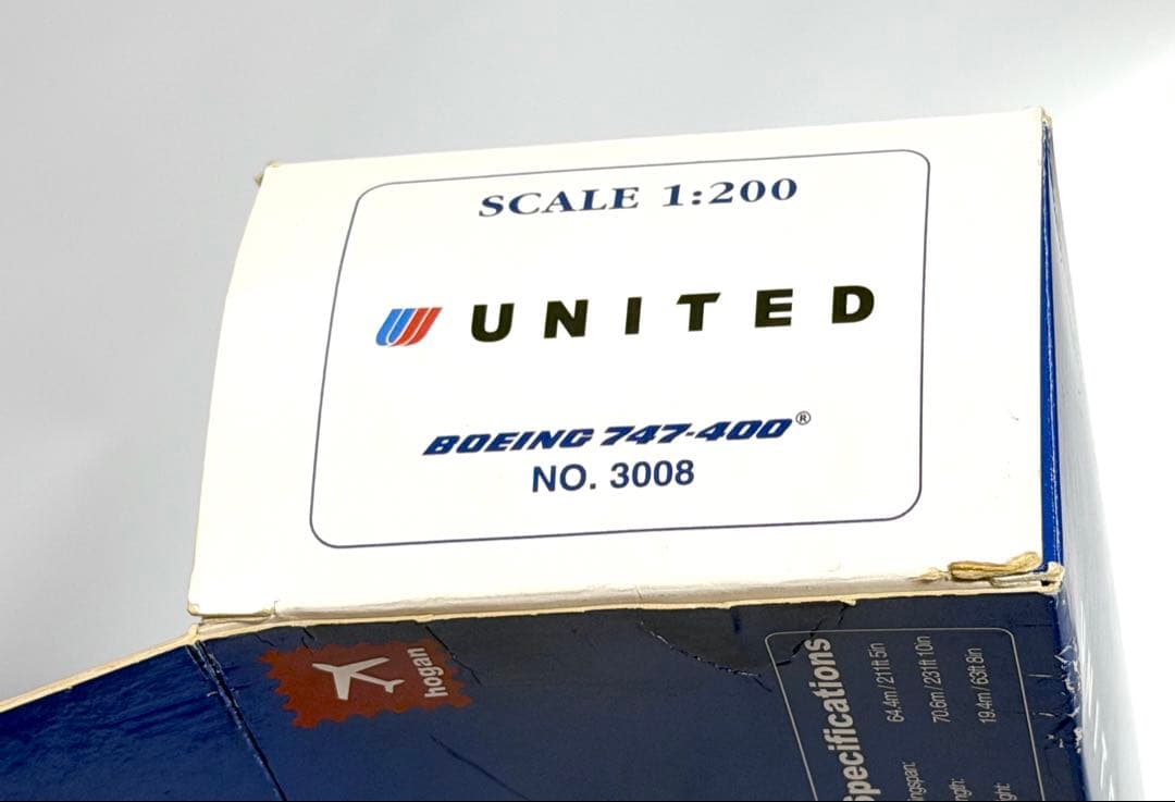 hogan 1/200 B747-400 ユナイテッド航空
