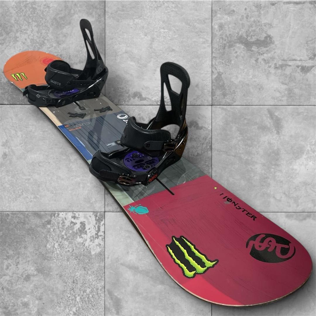 BURTON Custom 154cm スノボ バイン ブーツ 3点セット